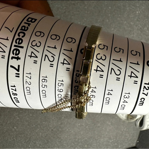 Vintage Caravelle N7 Ladies Cocktail Watch Gold Tone Mechanical Wind Up Working - Picture 8 of 10